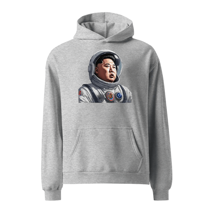 Ethereal Elegance Kim Jong Un Oversized Hoodie product image (1)