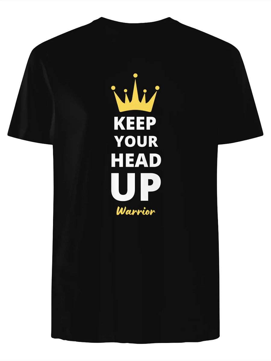 Keep Your Head Up, Warrior T-Shirt product image (1)