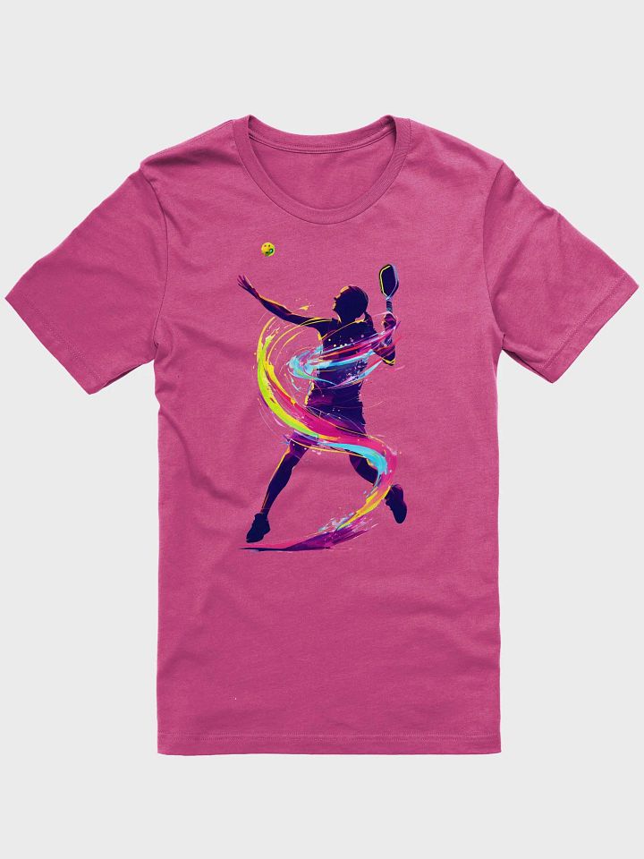 Dynamic Pickleball Energy Shirt – Neon Power Serve product image (1)