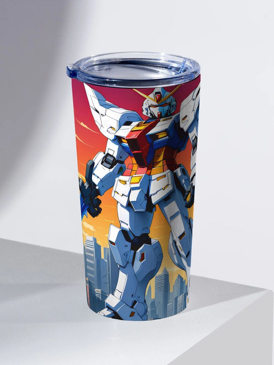 Anime Mecha Warrior 20 oz Stainless Steel Tumbler product image (3)