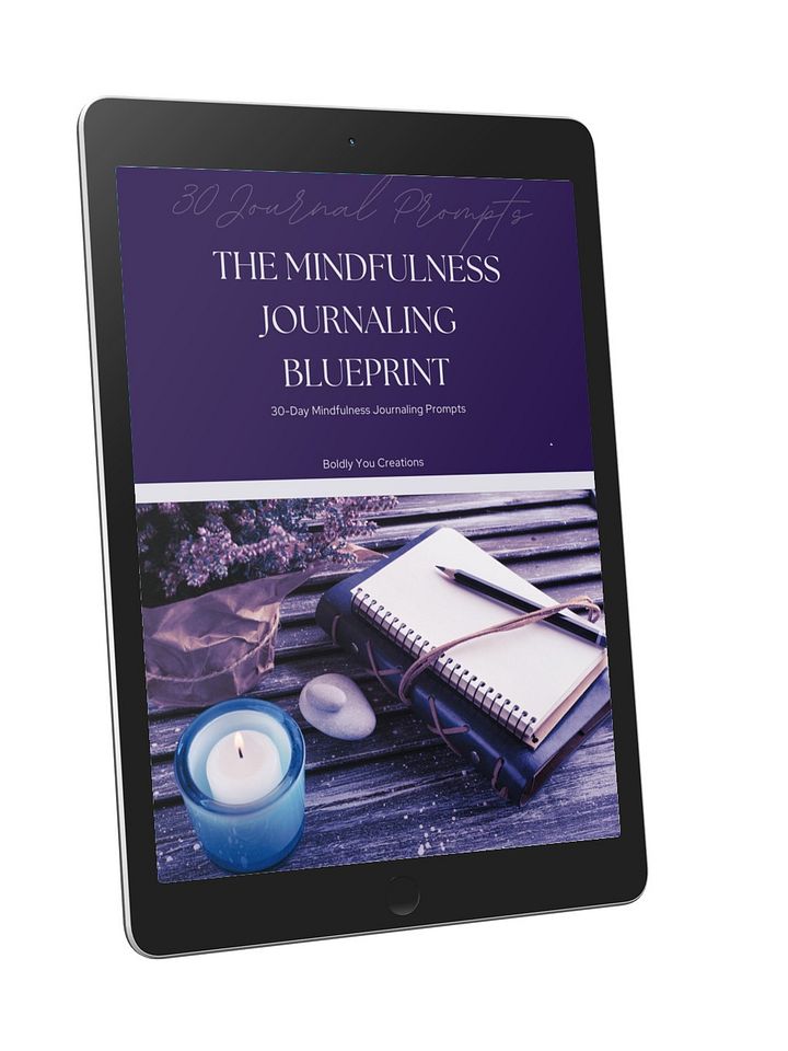 Mindfulness Journaling Blueprint (ebook) product image (1)