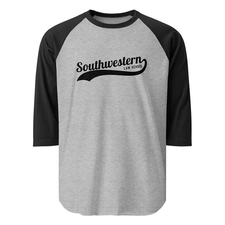 SWLAW- Baseball Tee (Black Design) product image (1)
