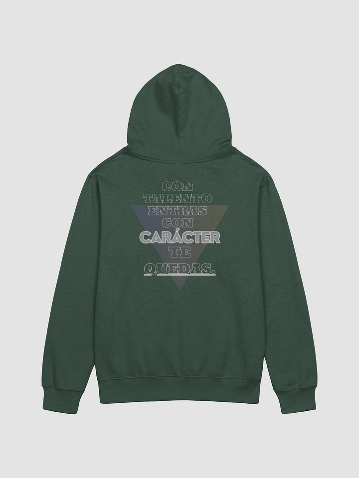 Talento y Caracter Midweight Hoodie Blk/Grey/Pnk product image (1)