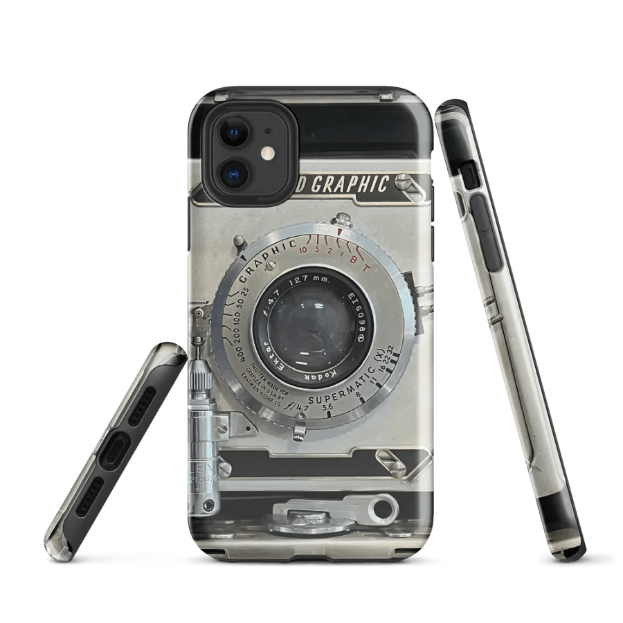 Speedgraphic Camera iPhone® Tough Case product image (1)