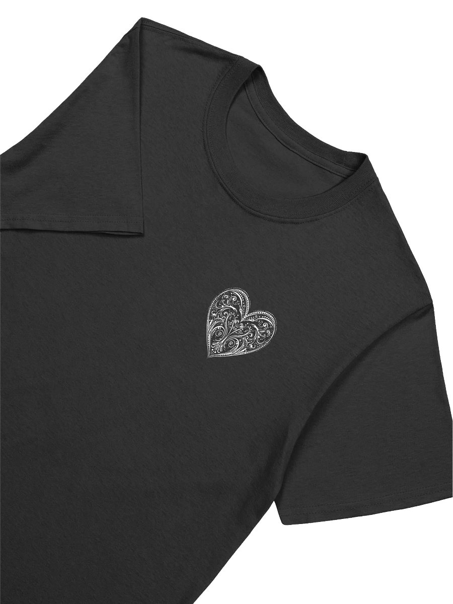 White Heart Valentine’s Day Unisex T-Shirt product image (5)