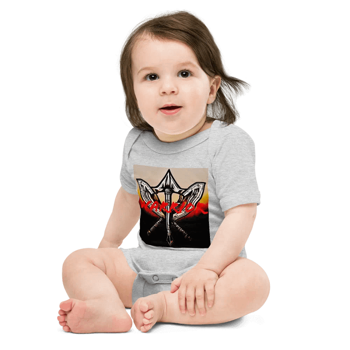 Warrior's Crest Baby Onesie product image (41)