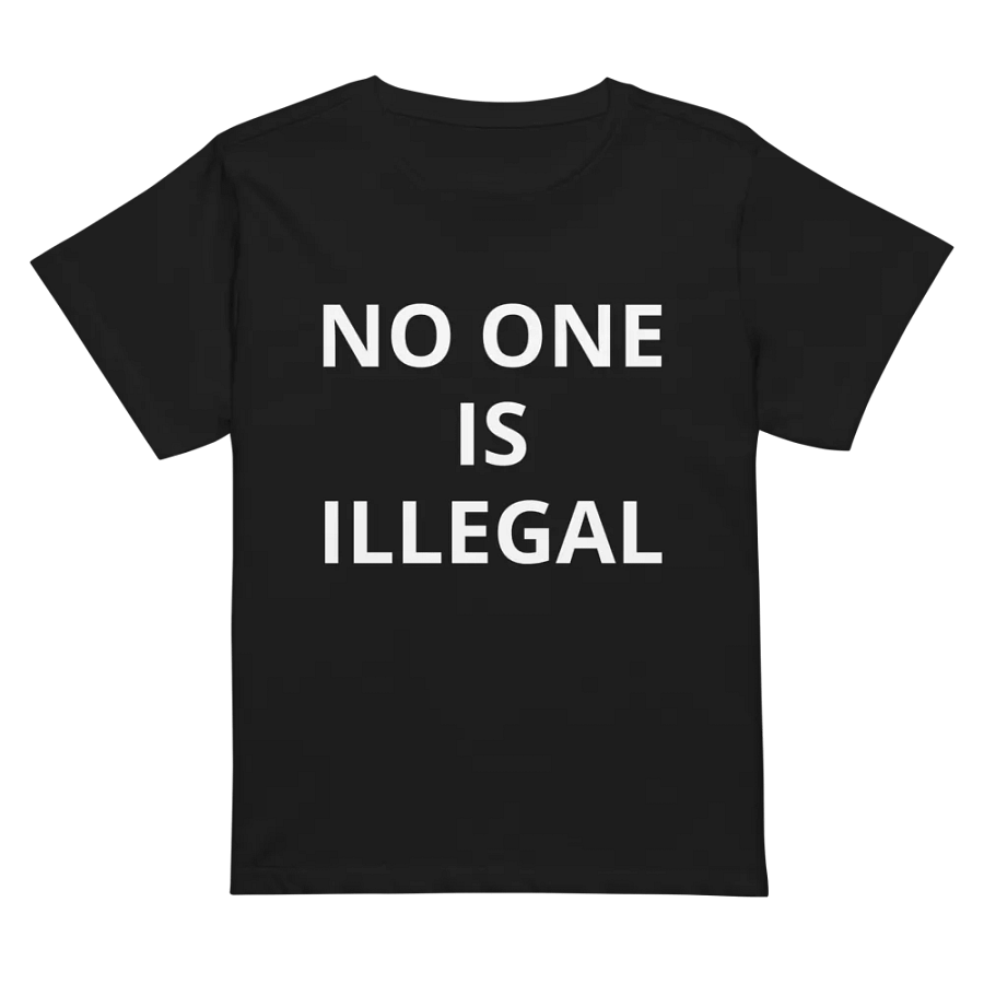 Pris- No One is Illegal- (High wasted Tee) product image (2)