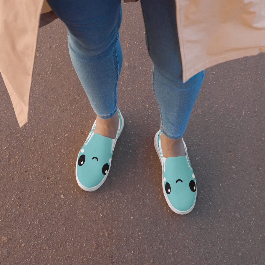 Ollie Octopus - Slip-on Canvas Shoes (Ladies) product image (8)