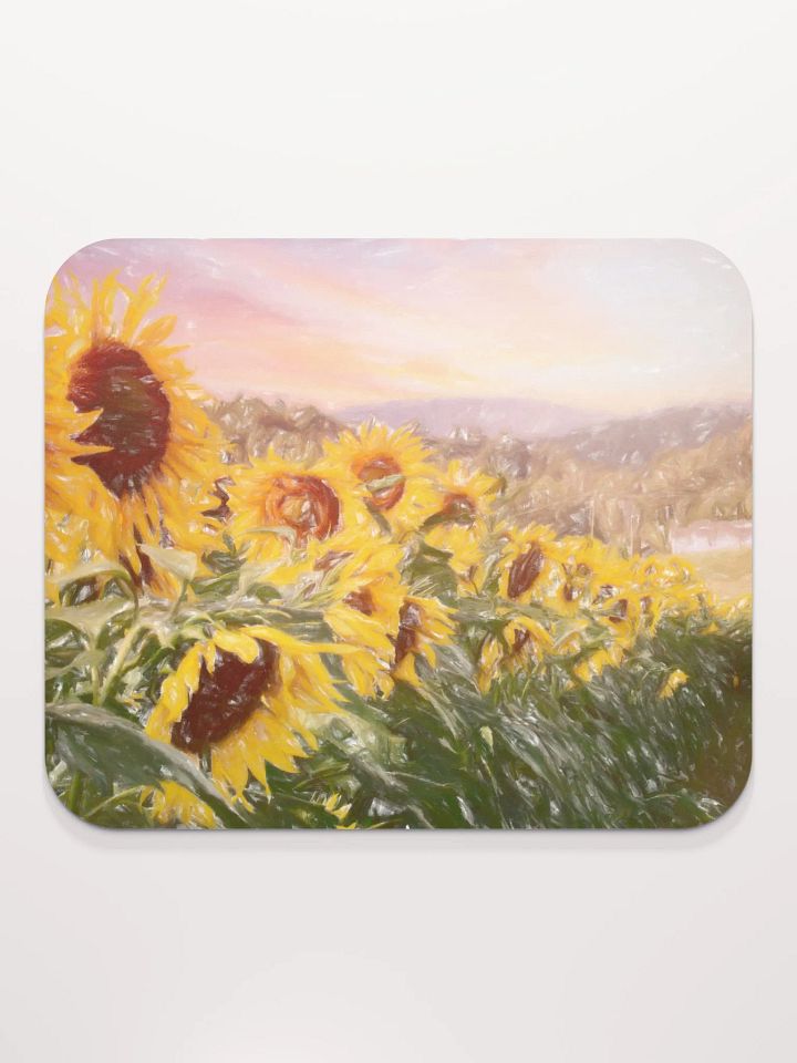 Sunflower Serenity Mouse Pad product image (2)