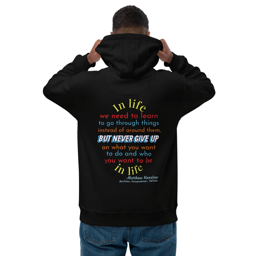 Premium Eco Hoodie [Quote 7] product image (2)