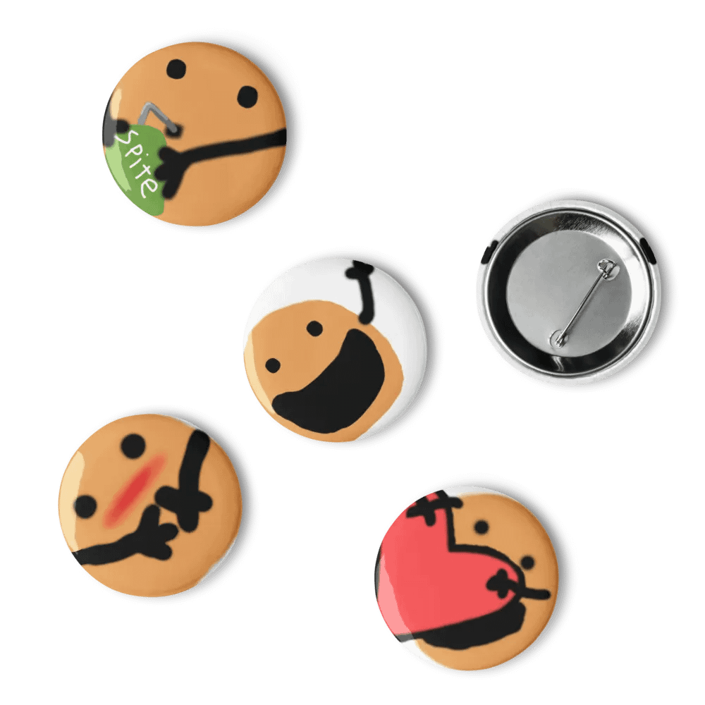 Variety Tato Pins 2.25