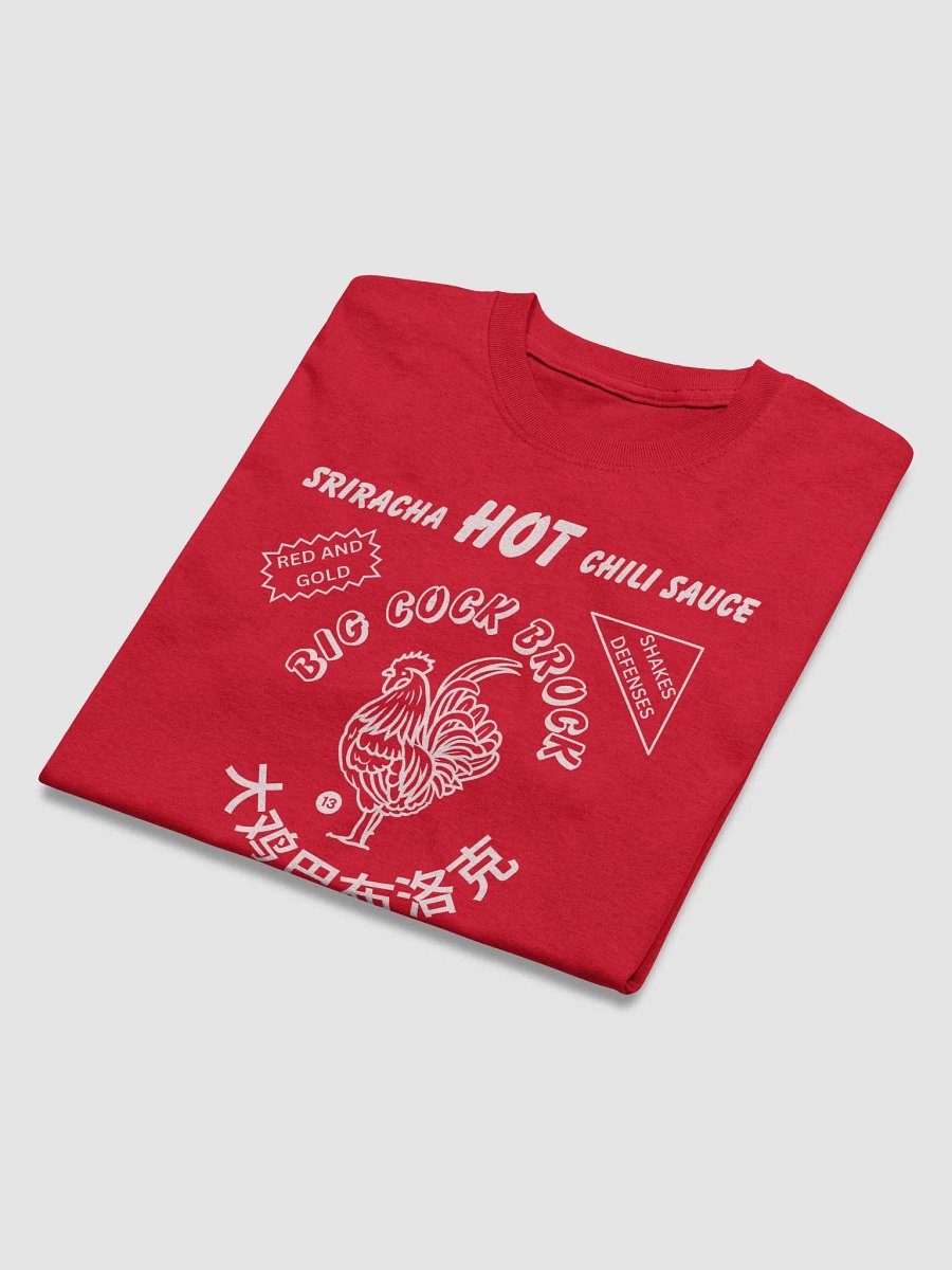 Big Cock Brock Sriracha Chili Hot Sauce T-Shirt product image (4)