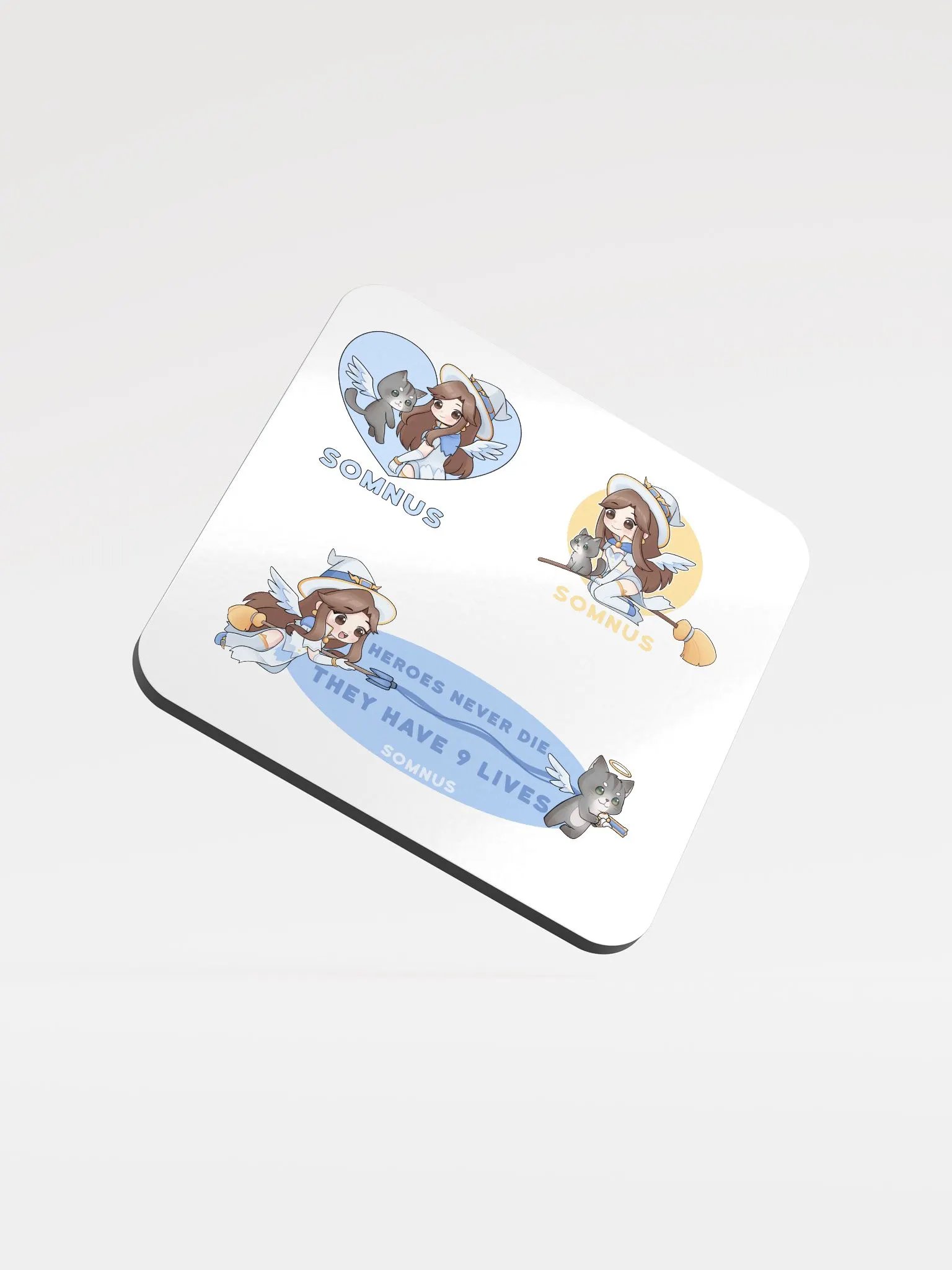 Triple Trouble Cork Coaster product image (1)