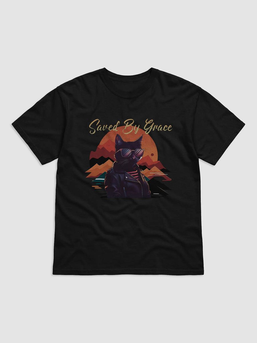 Graceful Feline Sunset T-Shirt product image (3)