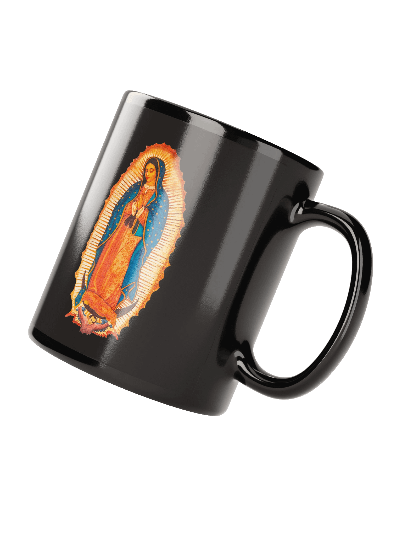 Virgen de Guadalupe - Taza Negra product image (3)