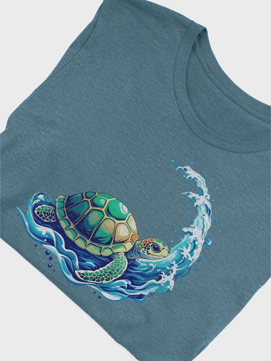 Sea Turtle T-Shirt, Ocean Lover Graphic Tee, Marine Life Art, Unique Nature Gift, Beach & Surf Apparel product image (7)