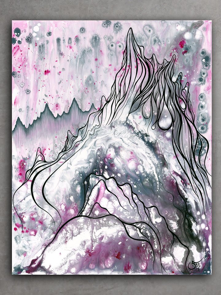 Mountain Echoes - Original Painting product image (1)