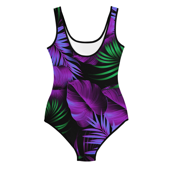 THELAZYJUNGLE All-Over Print Youth Swimsuit product image (2)