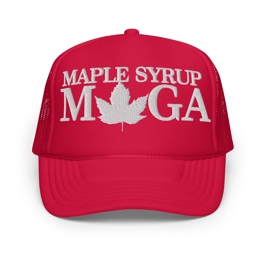 MAPLE SYRUP MAGA TRUCKER HAT (MAPLE LEAF EDITION) product image (1)