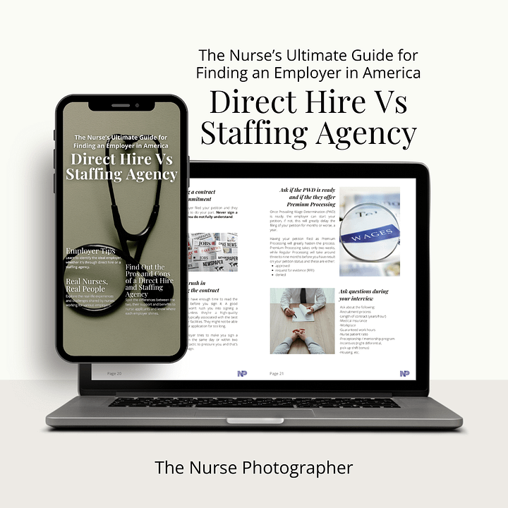 The Nurse's Ultimate Guide For Finding An Employer In America product image (1)