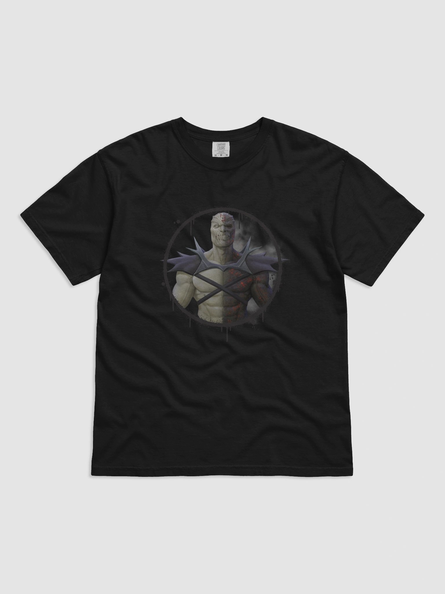 Black Relaxed Fit T-Shirt Dawn of Silence: The Envoy product image (1)