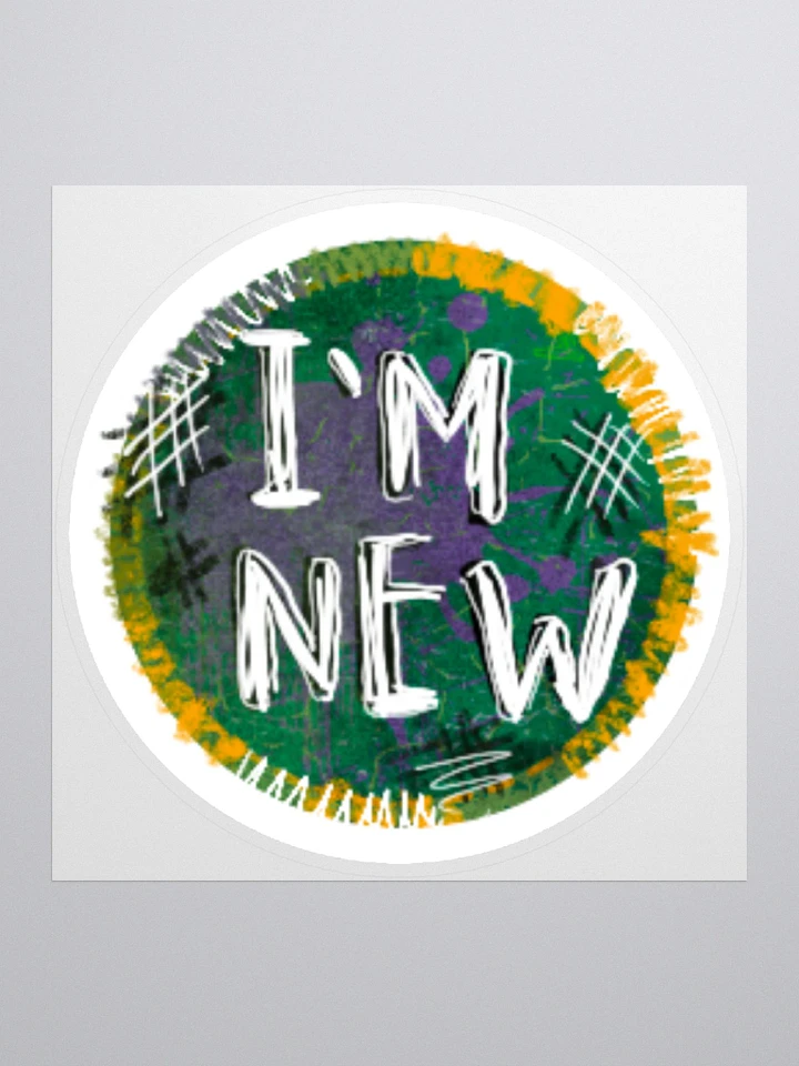 YER NOT NEW (sticker) product image (1)