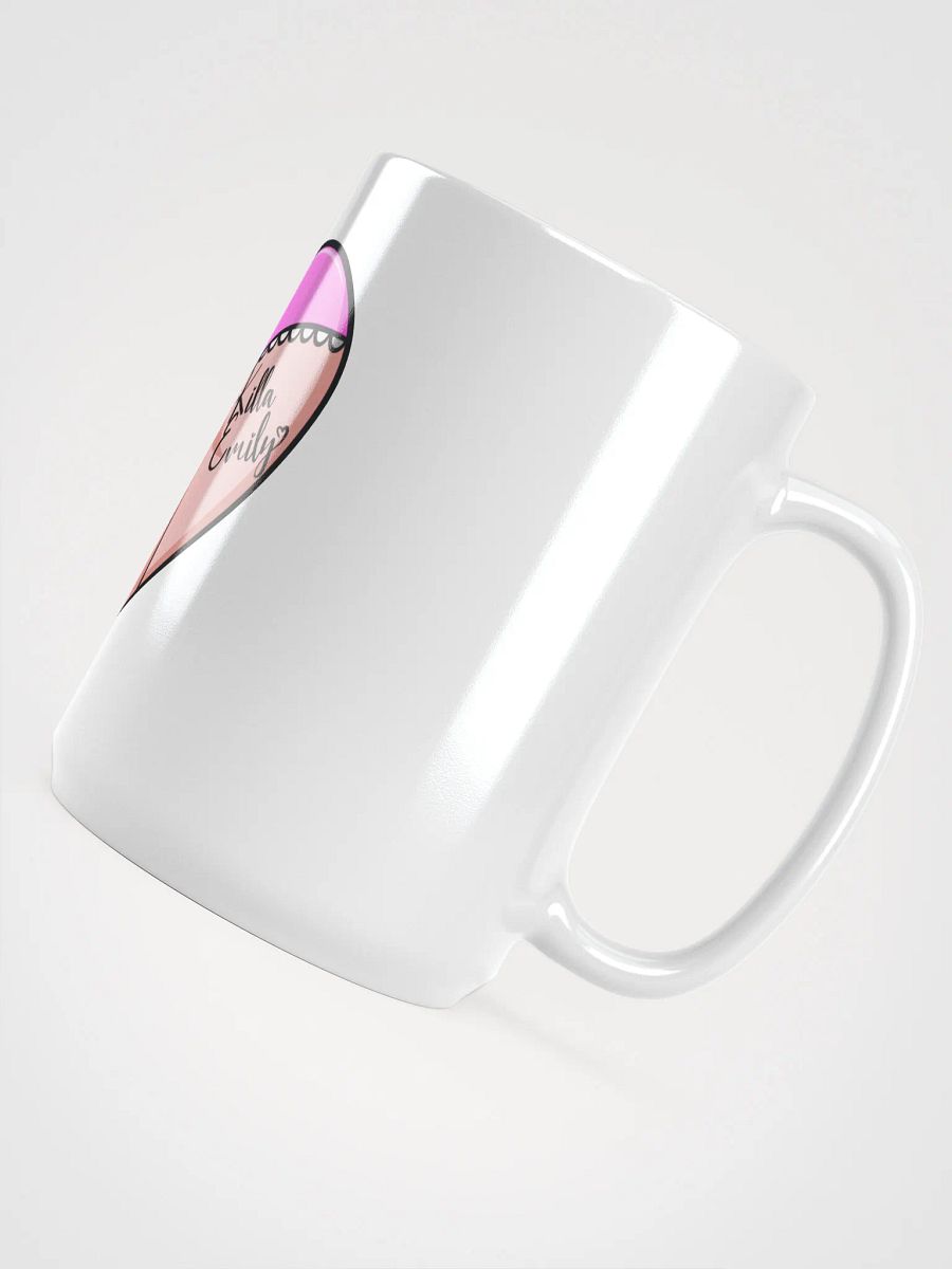 KILLA_EMILY LIGHT PINK HEART BUTT LOGO COFFEE MUG product image (4)