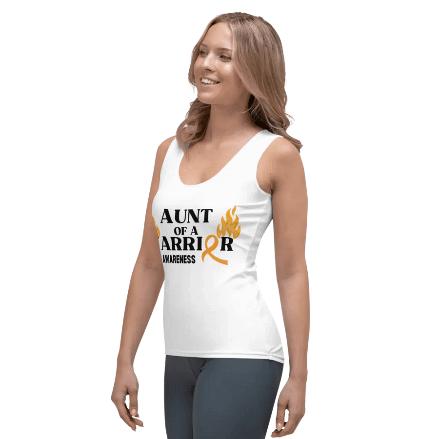 AUNT of a Warrior CRPS Awareness Tank top (Women's) product image (4)