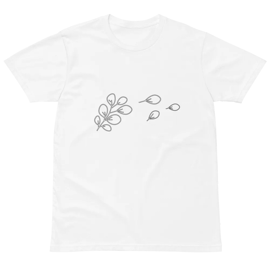 Simple Floral Supreme Comfort Crew Neck T-Shirt product image (17)