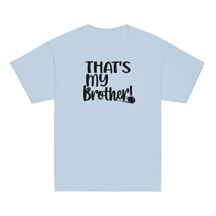 That's My Brother Ice Hockey Youth Tee product image (9)