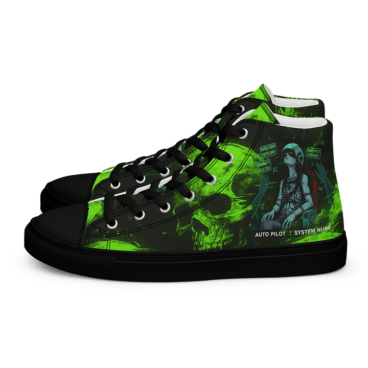 Living in Auto Pilot Women's High Top product image (1)