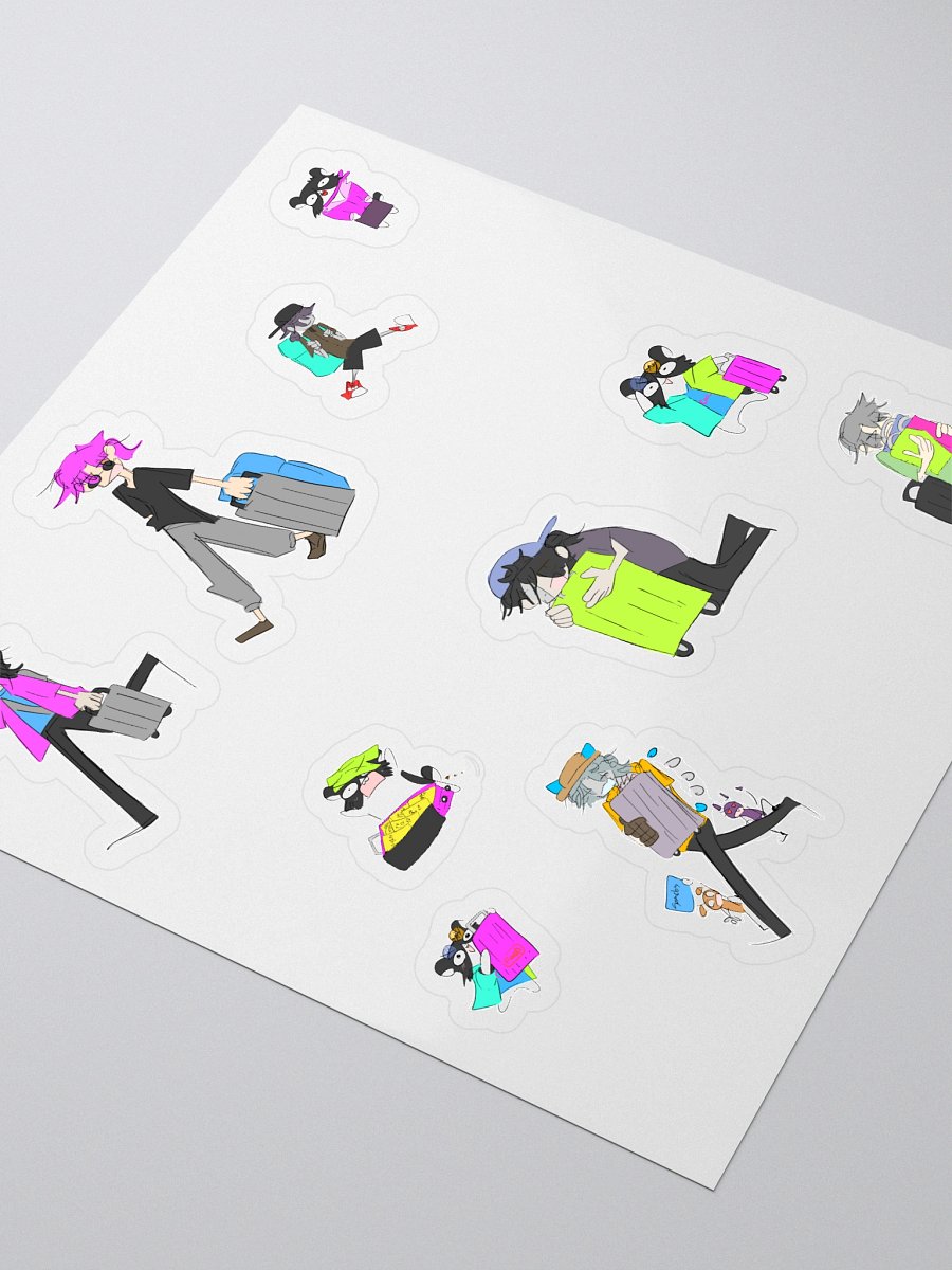 Moon Savers Vacation Sticker with Hampan product image (3)
