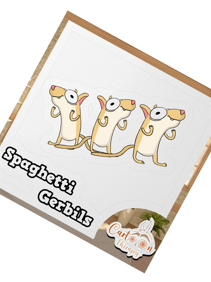 Spaghetti Gerbils (Sticker Club) product image (2)