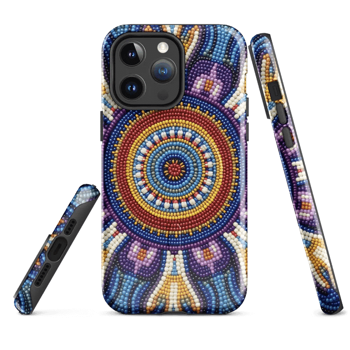 Faux-Beaded Symmetry iPhone® Tough Case product image (4)