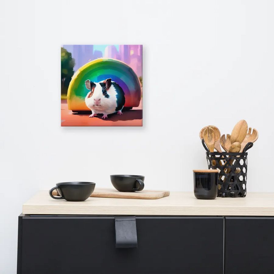 Cute Guinea Pig Digital Painting - v3 product image (8)