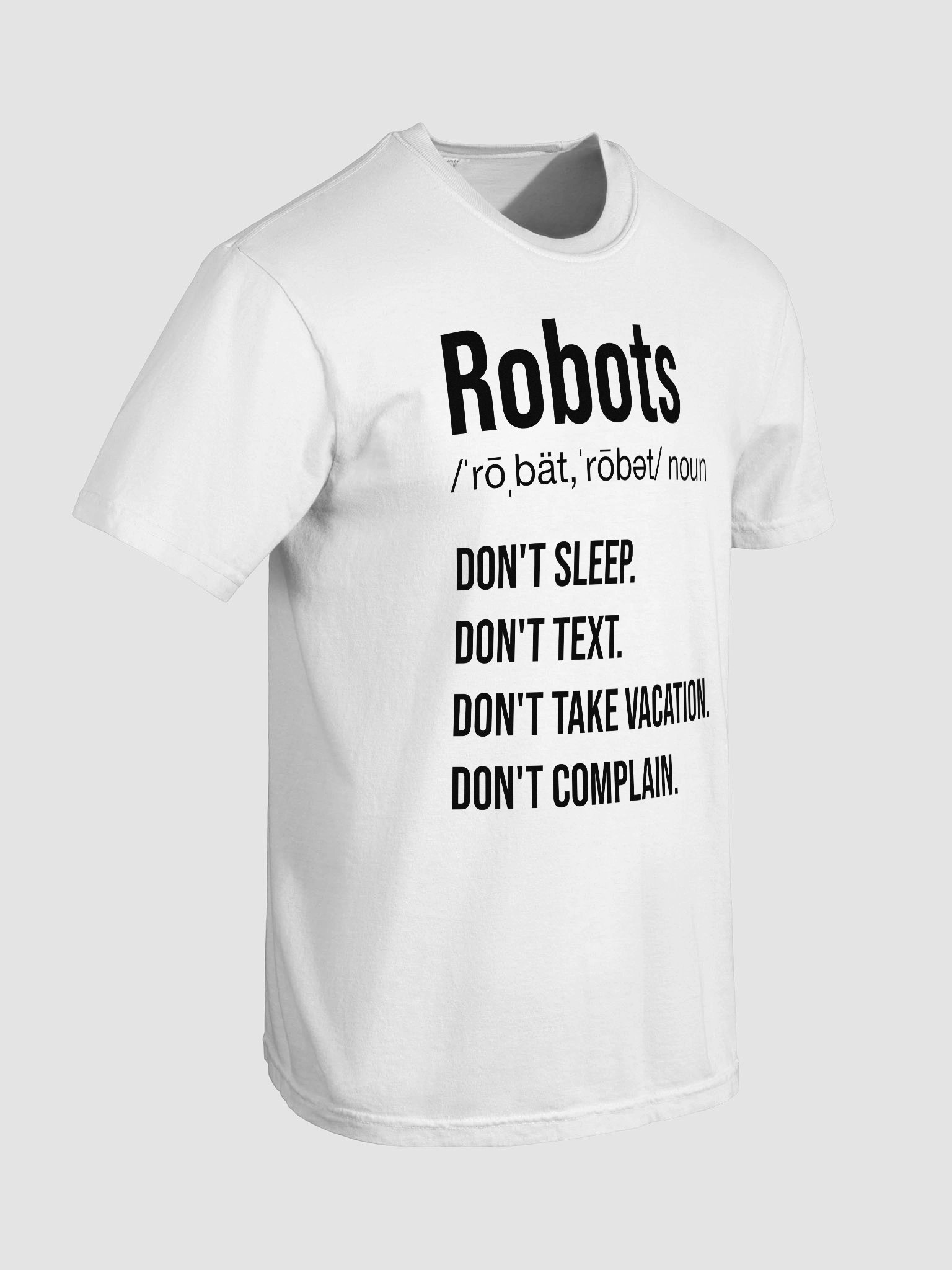 Robots: T-Shirt - White product image (8)