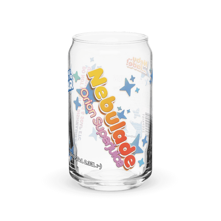 Nebulade Orion Superjuice Can-Shaped Glass product image (2)