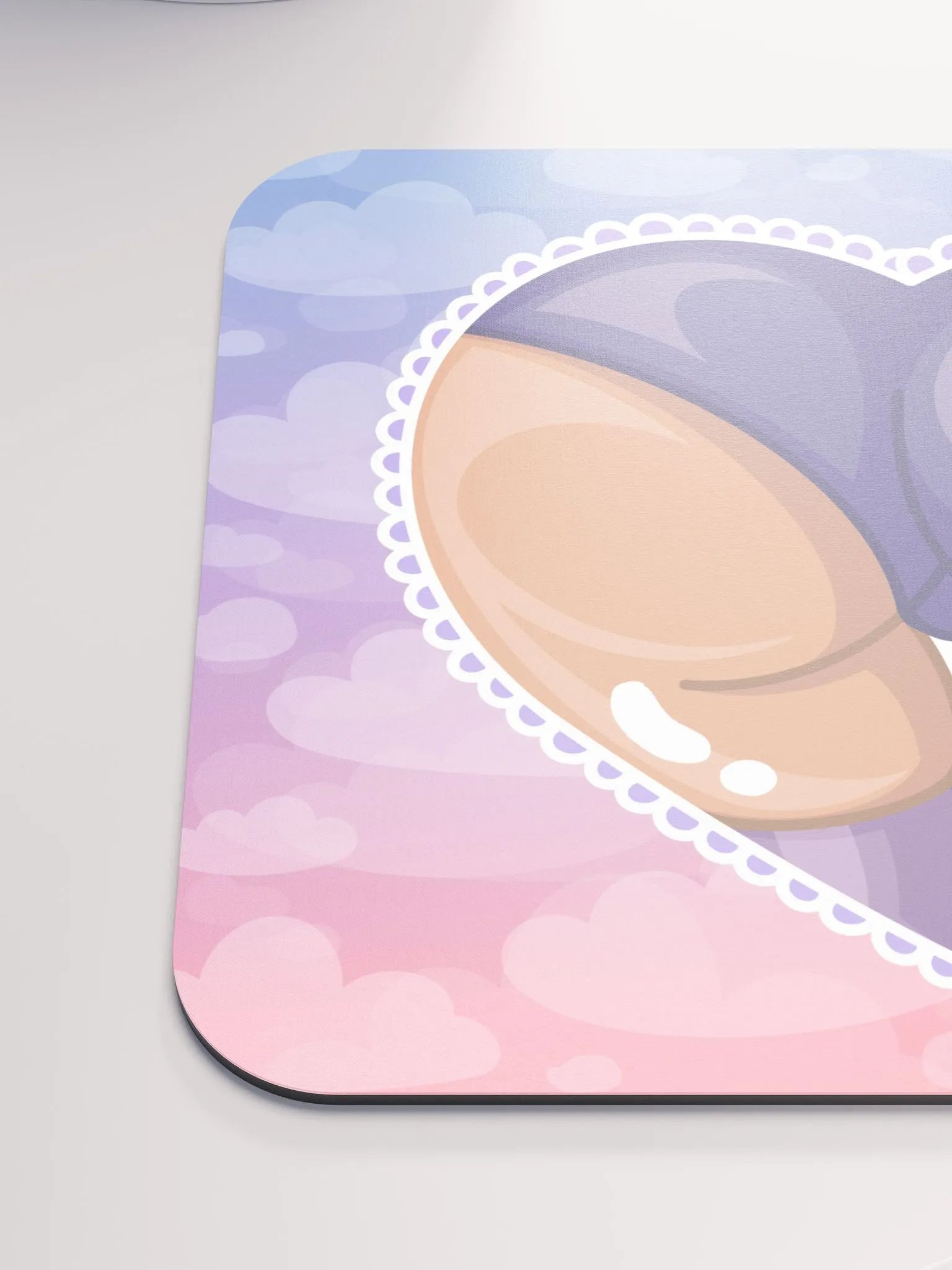 Purple Heart Booty Mousepad product image (6)