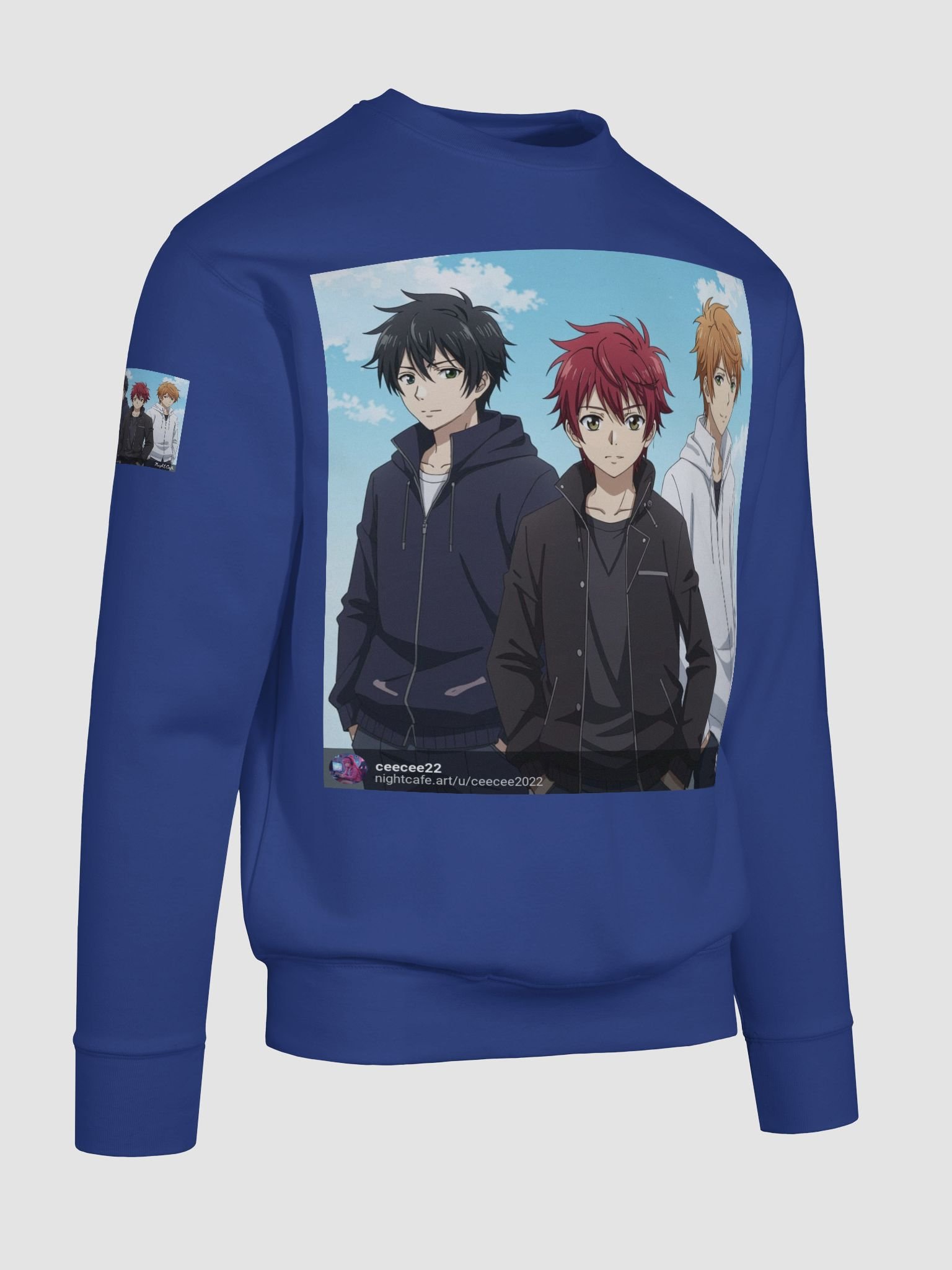 Anime Trio Skyline Sweatshirt product image (10)