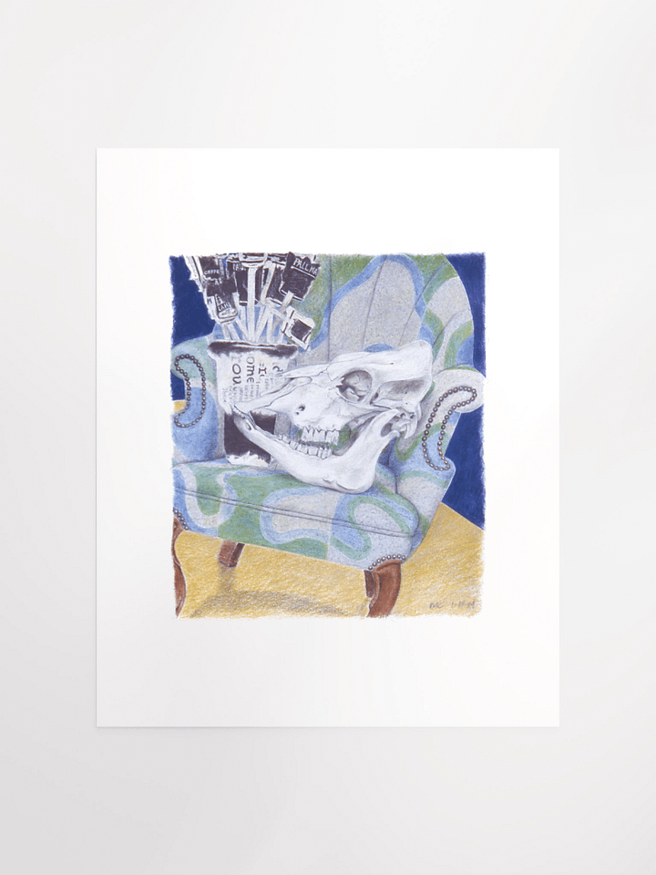 Skull Still Life 12.11.84 print product image (2)