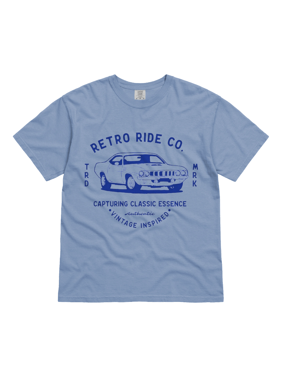 Blue Retro Ride Tee product image (15)