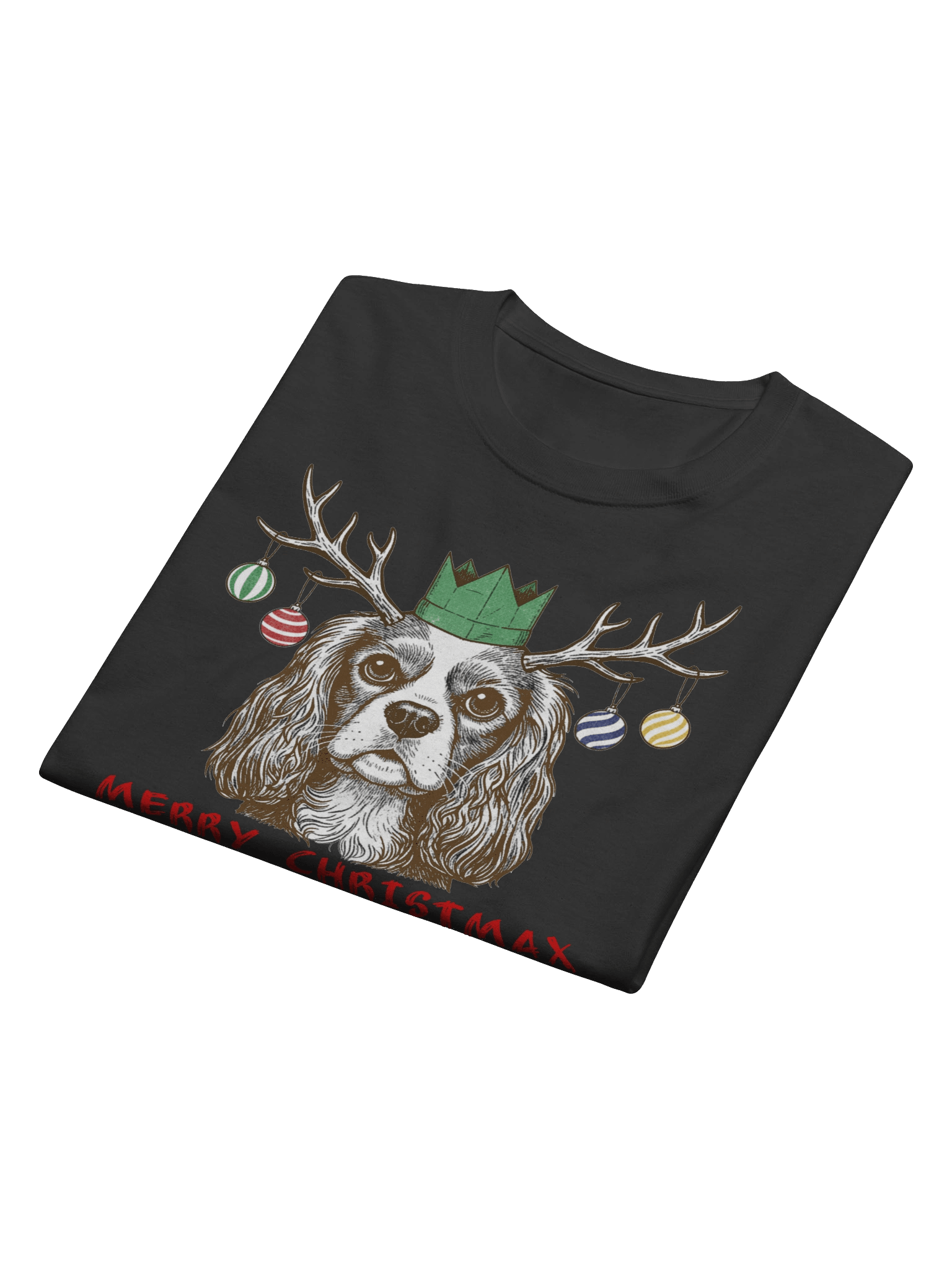 Merry ChristMax Long Sleeve Shirt with Red Text product image (12)