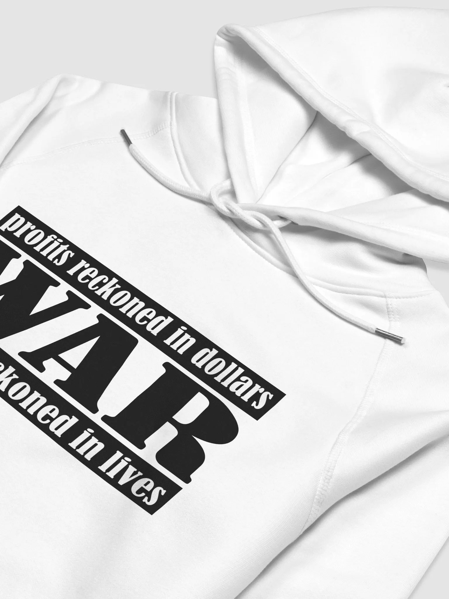 The Cost Of War - Stanley/Stella Eco Hoodie product image (3)