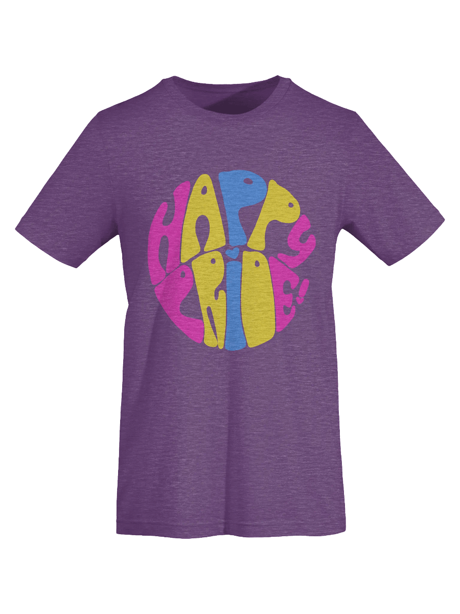 Pansexual Happy Pride big print tee product image (7)