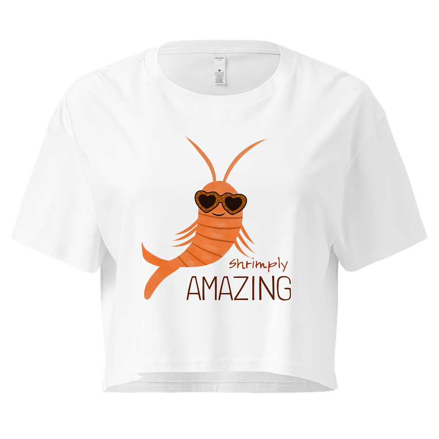 Shrimply AMAZING Women's Crop Top product image (21)