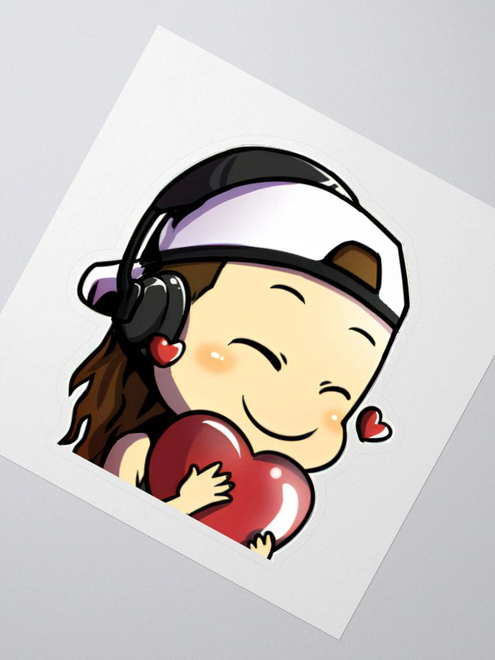 DizzyPillow Love Emote Sticker product image (2)