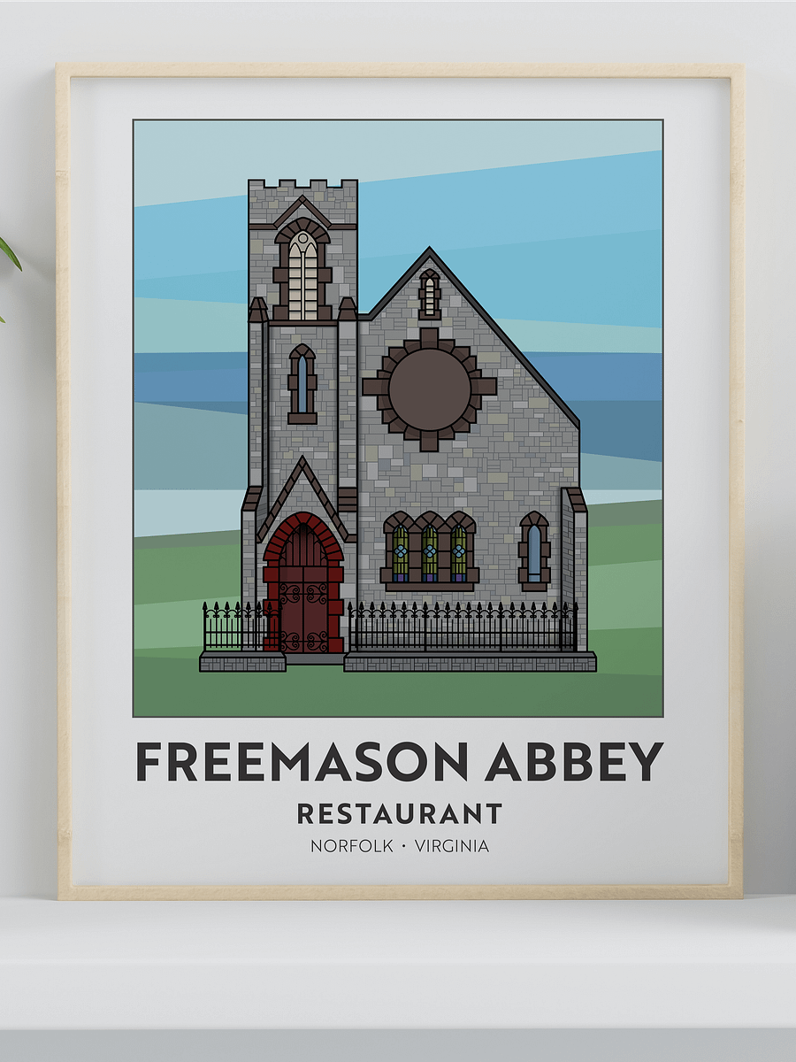 Freemason Abbey Restaurant Art Print product image (1)