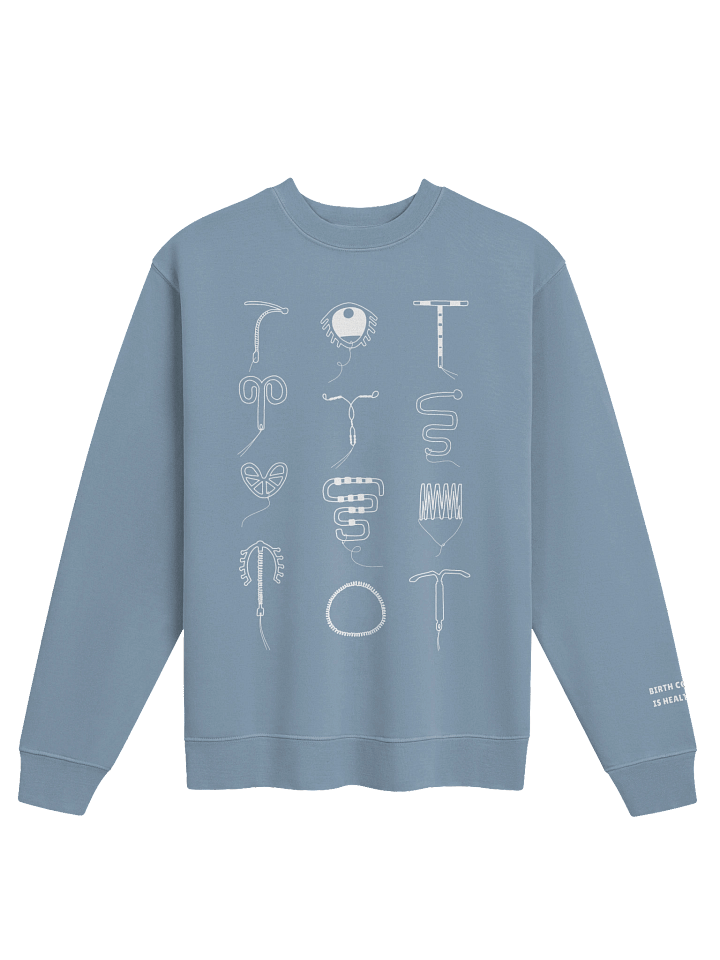 Intrauterine Archives (Sweatshirt - White Art) product image (13)