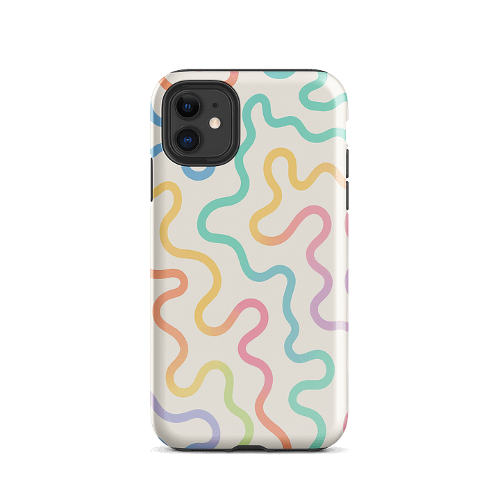 Pastel Maze iPhone® Tough Case product image (28)