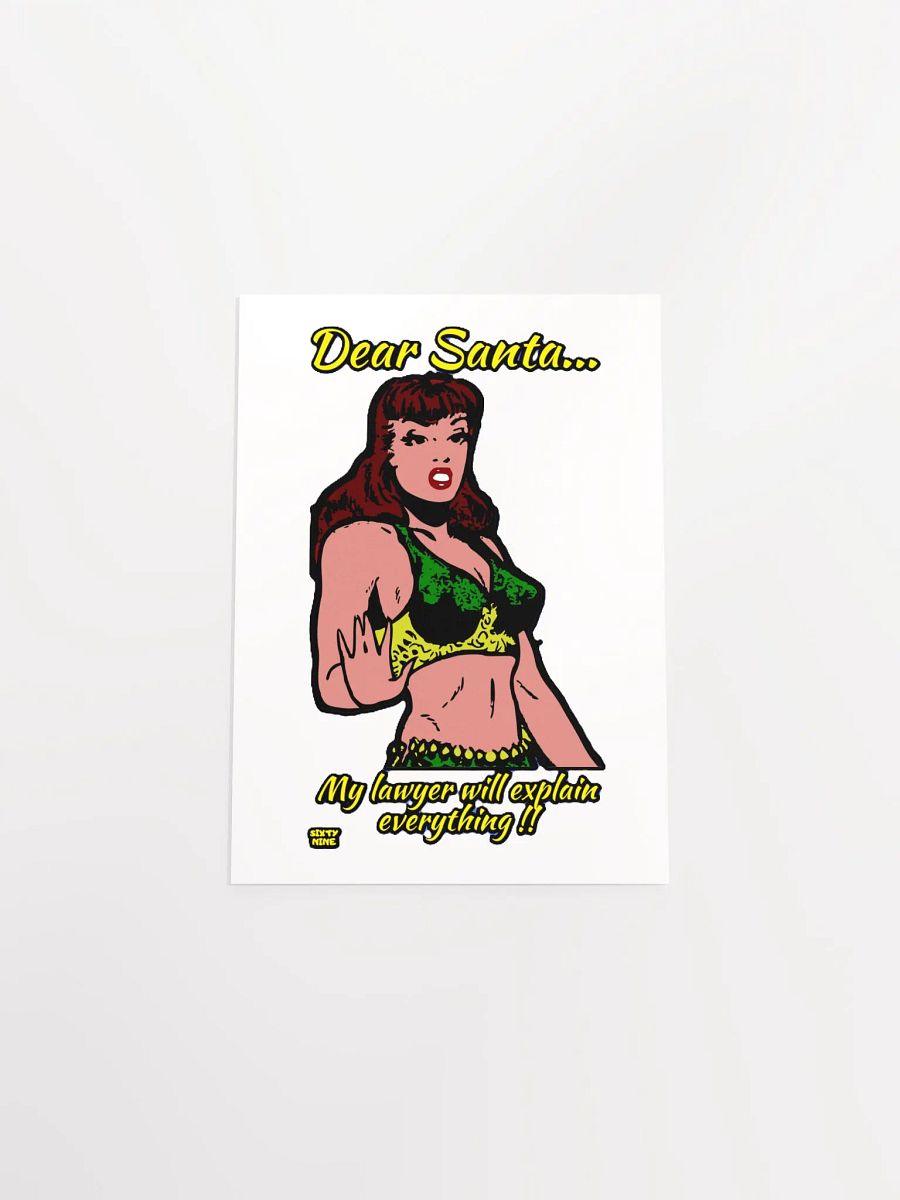 DEAR SANTA, MY LAWYER WILL EXPLAIN EVERYTHING!! product image (19)